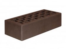 Кирпич керамический Магма Keramik & Klinker облицовочный одинарный шоколад клинкер