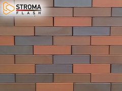 Кирпич керамический Строма облицовочный полуторный Flash Bordo