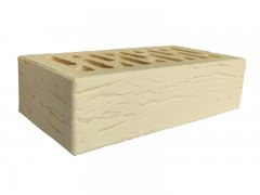 Кирпич керамический Строма облицовочный полуторный Слоновая кость Рустик