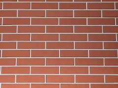 Кирпич керамический Керма облицовочный одинарный Евро Красный Гладкий