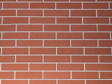 Кирпич керамический Керма облицовочный одинарный Красный Гладкий