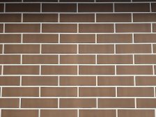 Кирпич керамический Керма облицовочный одинарный Шоколад Гладкий