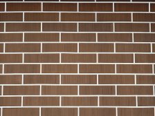 Кирпич керамический Керма облицовочный полуторный Шоколад Бархат