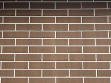 Кирпич керамический Керма облицовочный полуторный Шоколад Гладкий