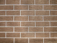 Кирпич керамический Керма облицовочный полуторный Шоколад Рустик