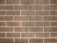 Кирпич керамический Керма облицовочный полуторный Шоколад Рустик