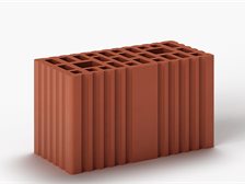 Керамический поризованный камень рифленый 2.1НФ λ — 0.20 Вт/м°С 250×120×140