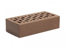 Кирпич керамический Магма Keramik & Klinker облицовочный одинарный шоколад